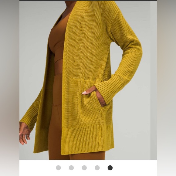 Lululemon Cashlu sweater wrap cardigan NWT M/L - Picture 3 of 10